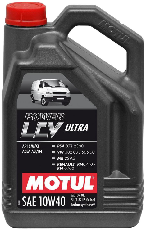 Олива моторна MOTUL Power LCV Ultra SAE 10W-40 5 л (106156)